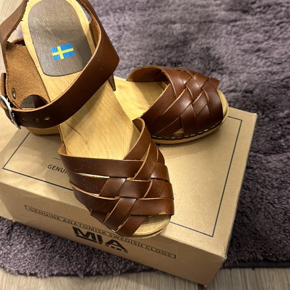 🔥🔥New w/tags Retro vintage Clogs🔥🔥70’s 80’s feel no damage untouched shoe - Picture 5 of 8